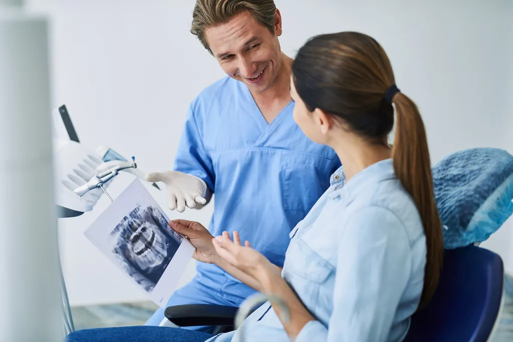 Dental team providing comprehensive care